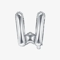 Party Deco Ballon Lettre Argent (Petite Taille)><noscript><img width=