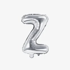 Party Deco Ballon Lettre Argent (Petite Taille)><noscript><img width=