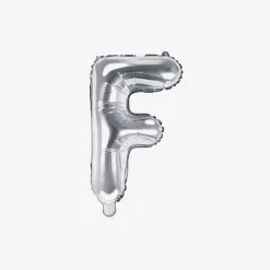Party Deco Ballon Lettre Argent (Petite Taille)><noscript><img width=