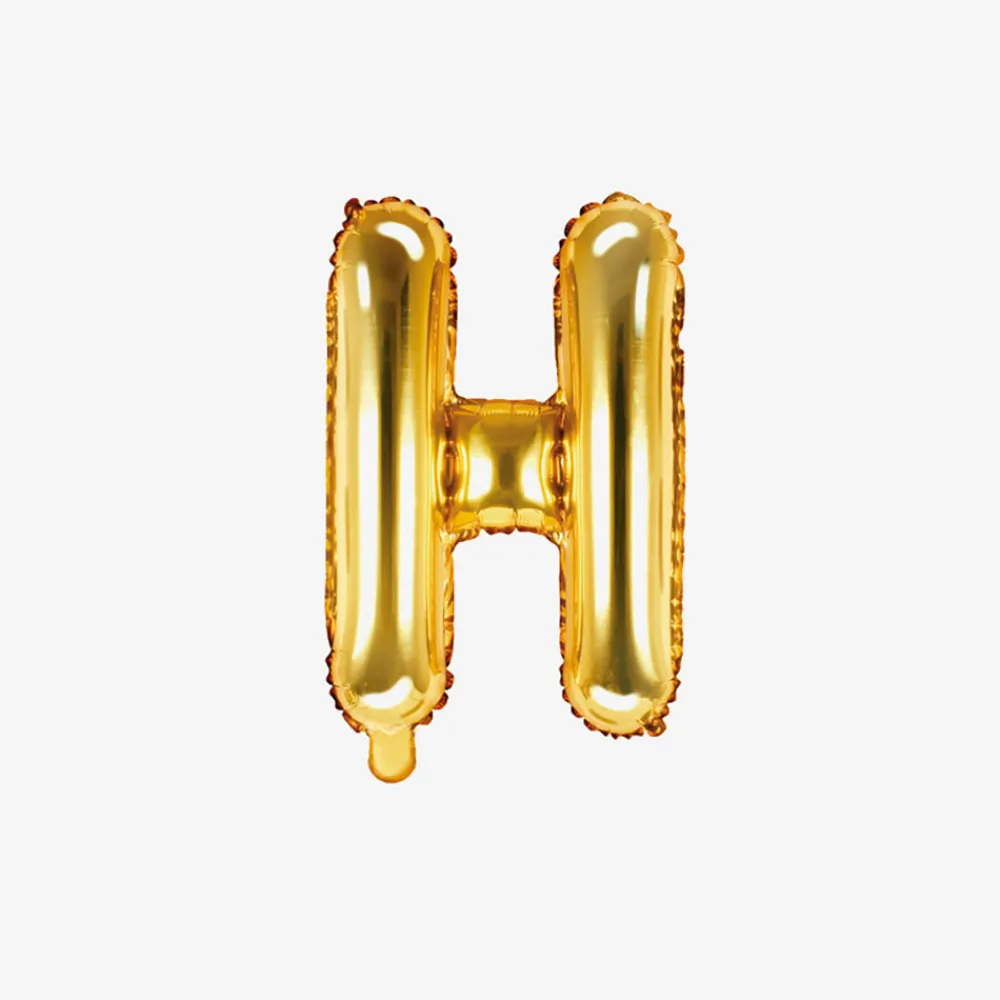 Party Deco Ballon Lettre Or (Petite Taille)> Ballons Lettre