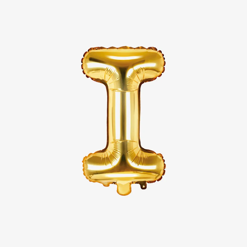 Party Deco Ballon Lettre Or (Petite Taille)> Ballons Lettre