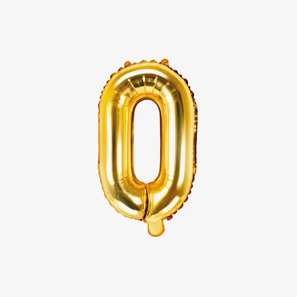 Party Deco Ballon Lettre Or (Petite Taille)> Ballons Lettre