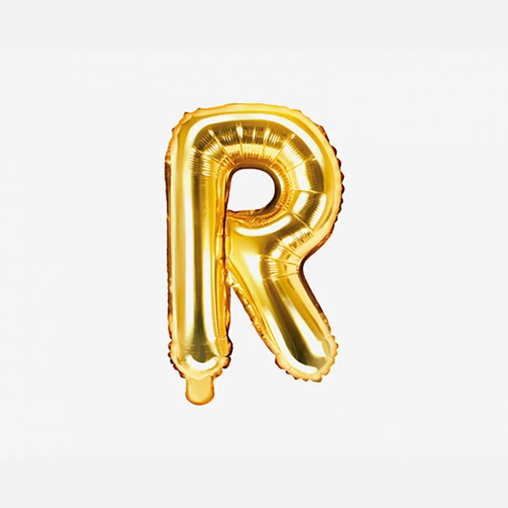 Party Deco Ballon Lettre Or (Petite Taille)> Ballons Lettre