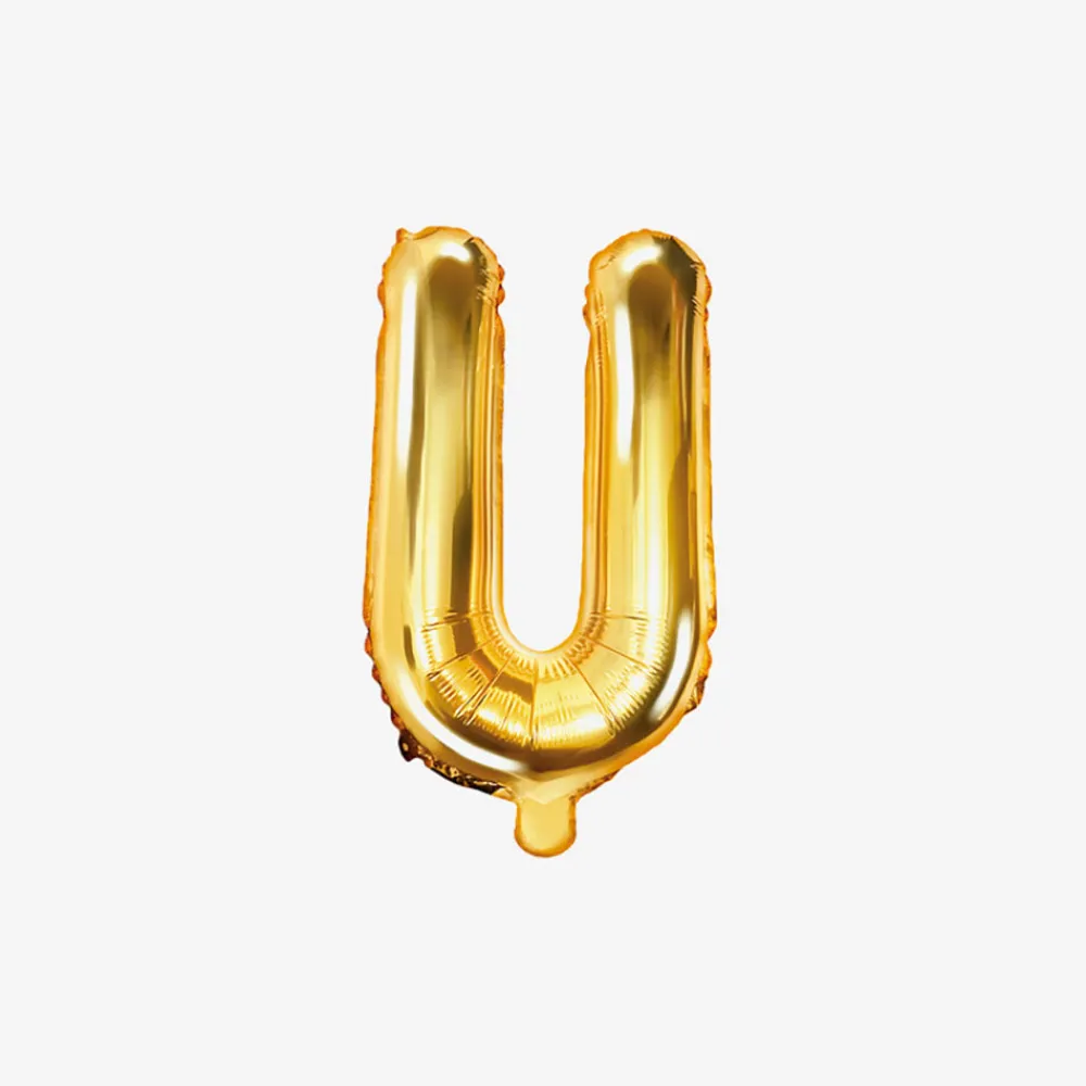 Party Deco Ballon Lettre Or (Petite Taille)> Ballons Lettre