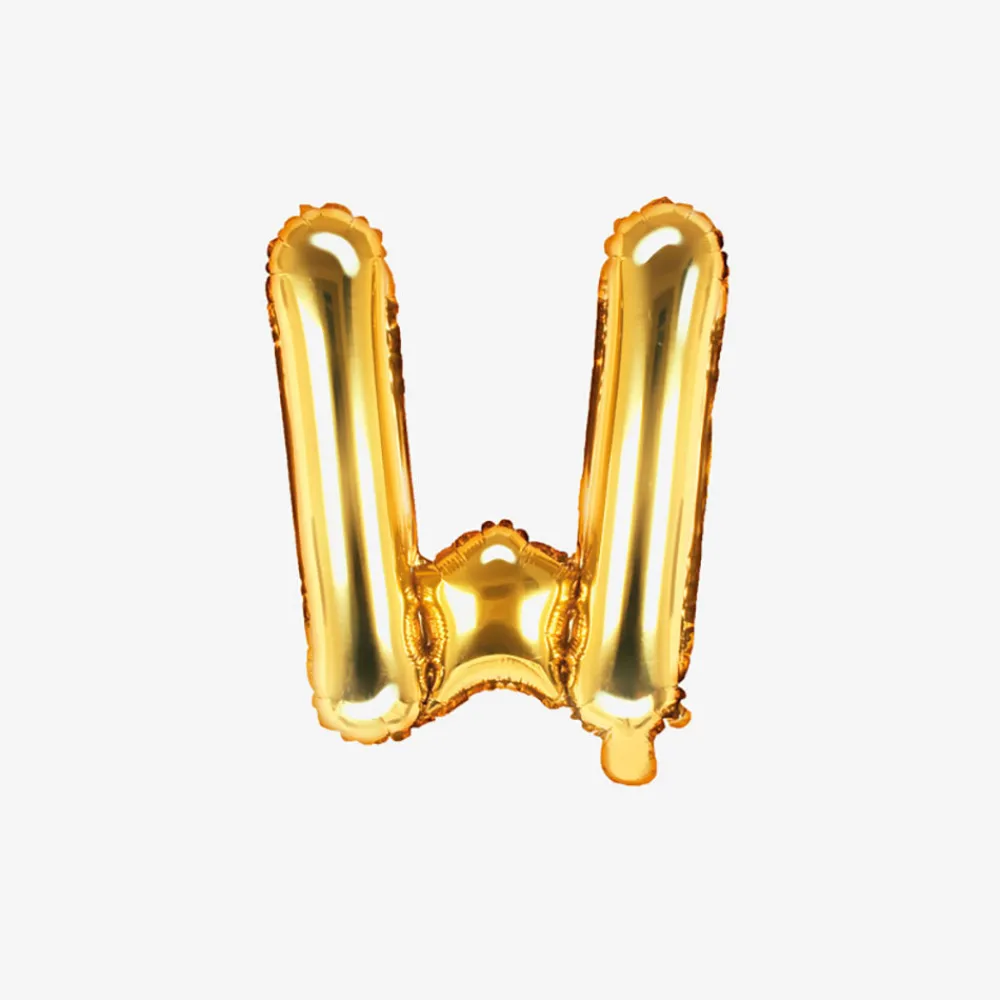 Party Deco Ballon Lettre Or (Petite Taille)> Ballons Lettre