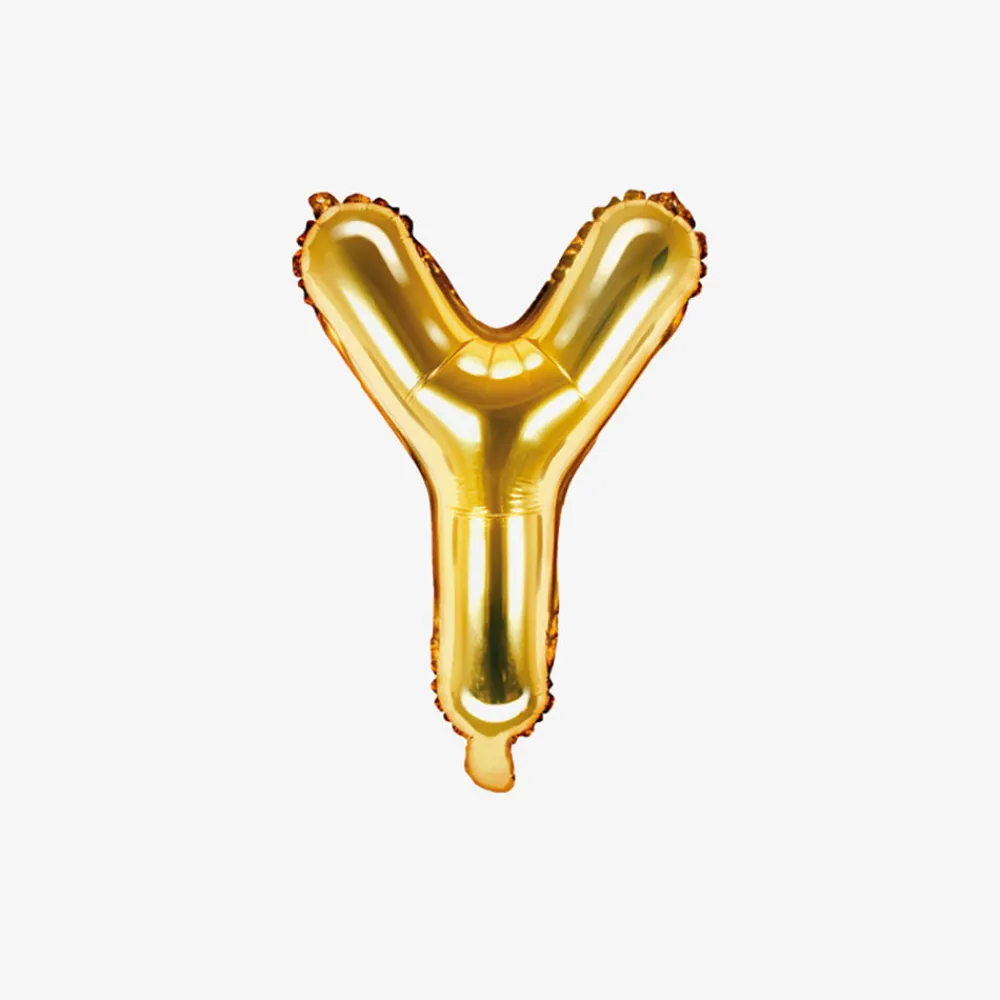 Party Deco Ballon Lettre Or (Petite Taille)> Ballons Lettre