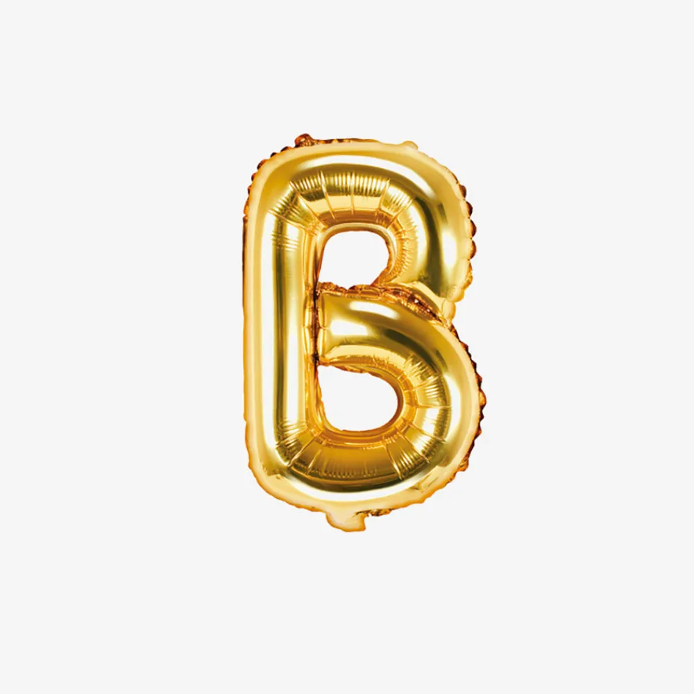 Party Deco Ballon Lettre Or (Petite Taille)> Ballons Lettre