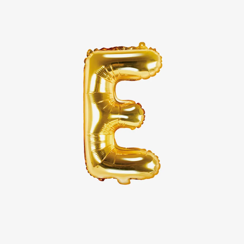 Party Deco Ballon Lettre Or (Petite Taille)> Ballons Lettre