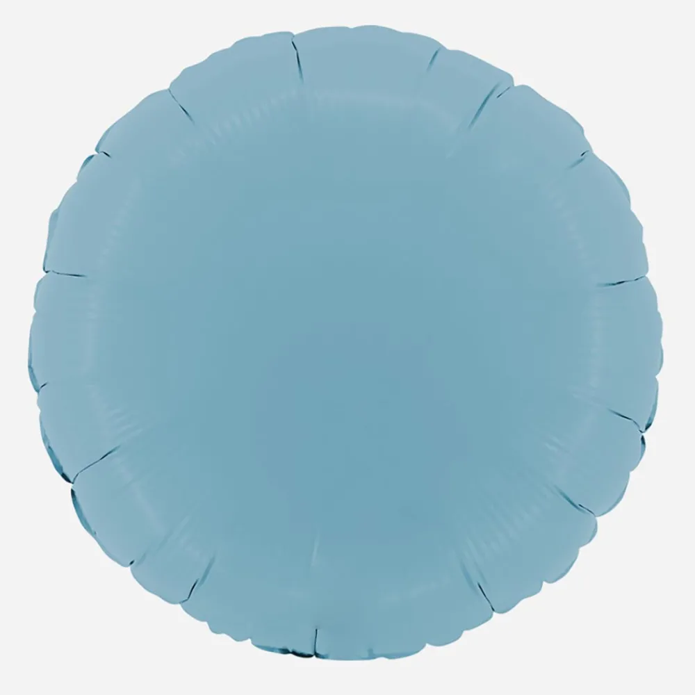 Grabo Balloons Ballon Pastille Bleu Mat> Ballons Helium À Forme