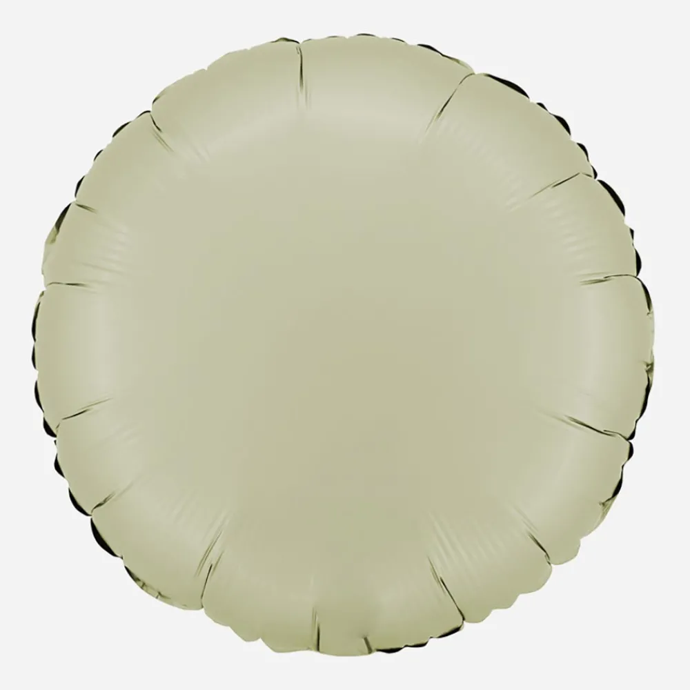 Grabo Balloons Ballon Pastille Olive Satin> Ballons Helium À Forme