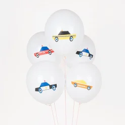 My Little Day Ballons De Baudruche : 5 Ballons Voiture> Ballons De Baudruche À Motif