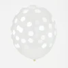 My Little Day Ballons De Baudruche : 5 Ballons Imprimes Confettis Blancs> Ballons De Baudruche À Motif