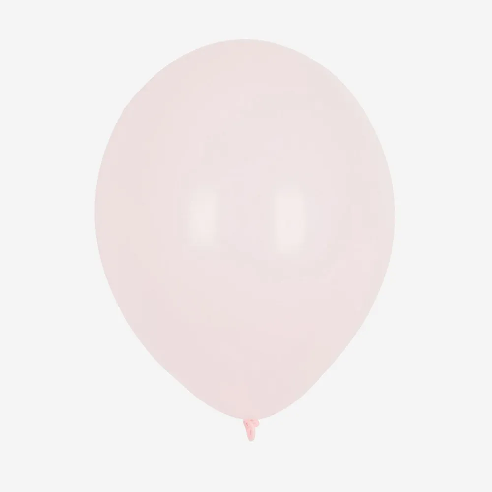 My Little Day Ballons De Baudruche : 10 Ballons Rose Pastel> Ballons De Baudruche Unis