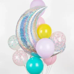 My Little Day Ballons De Baudruche : 5 Ballons Imprimes Confettis Aqua><noscript><img width=