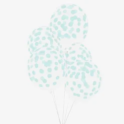 My Little Day Ballons De Baudruche : 5 Ballons Imprimes Confettis Aqua><noscript><img width=