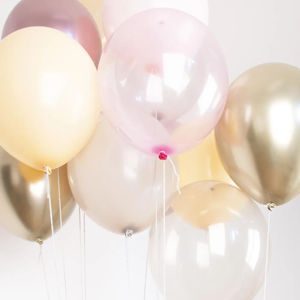 My Little Day Ballons De Baudruche : 10 Ballons Mix Peche> Ballons De Baudruche Unis