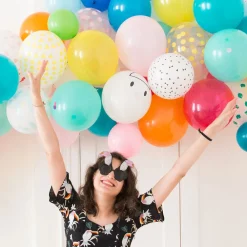 My Little Day Ballons De Baudruche : 5 Ballons Imprimes Confettis Multicolores><noscript><img width=