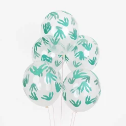 My Little Day Ballons De Baudruche : 5 Ballons Empreinte Dino> Ballons De Baudruche À Motif