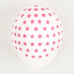 My Little Day Ballons De Baudruche : 5 Ballons Etoiles Roses> Ballons De Baudruche À Motif
