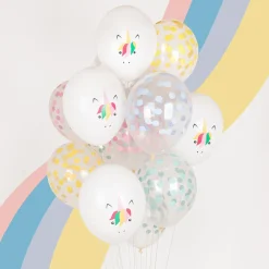 My Little Day Ballons De Baudruche : 5 Ballons Mini Licorne> Ballons De Baudruche À Motif