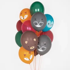 My Little Day Ballons De Baudruche : 5 Ballons Animaux De La Foret> Ballons De Baudruche À Motif