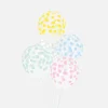 My Little Day Ballons De Baudruche : 5 Ballons Imprimes Confettis Pastel> Ballons De Baudruche À Motif