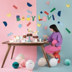 My Little Day Ballons De Baudruche : 5 Ballons Baby Shower Nude><noscript><img width=