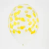 My Little Day Ballons De Baudruche : 5 Ballons Imprimes Confettis Jaunes> Ballons De Baudruche À Motif