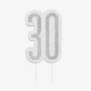 Unique Party Bougie 30 Ans Holographique