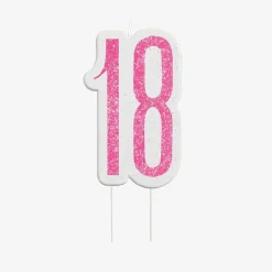 Unique Party Bougie 18 Ans Rose