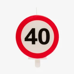 Dekora Bougie Anniversaire : 1 Bougie 40 Ans
