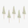 Arty Fêtes Factory Bougie Anniversaire : 4 Bougies Corne De Licorne Doree
