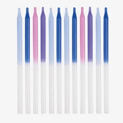Unique Party Bougie Anniversaire : 12 Bougies Iridescentes