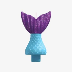 Amscan Bougie Anniversaire : 1 Bougie Queue De Sirene