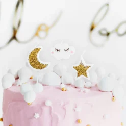 Party Deco Bougie Anniversaire : 5 Bougies Ciel