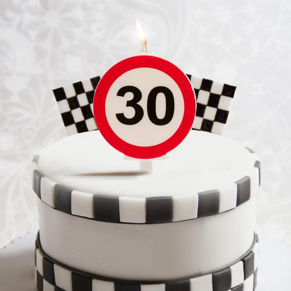 Dekora Bougie Anniversaire : 1 Bougie 30 Ans