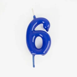 My Little Day Bougie Anniversaire : Bougie Chiffre Bleu