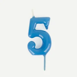 My Little Day Bougie Anniversaire : Bougie Chiffre Bleu