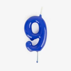 My Little Day Bougie Anniversaire : Bougie Chiffre Bleu