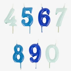 My Little Day Bougie Anniversaire : Bougie Chiffre Bleu