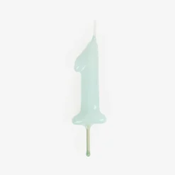 My Little Day Bougie Anniversaire : Bougie Chiffre Bleu
