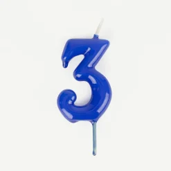 My Little Day Bougie Anniversaire : Bougie Chiffre Bleu