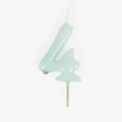 My Little Day Bougie Anniversaire : Bougie Chiffre Bleu
