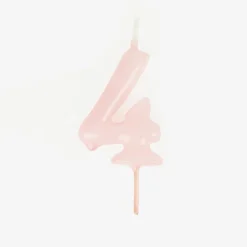 My Little Day Bougie Anniversaire : Bougie Chiffre Rose
