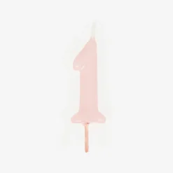 My Little Day Bougie Anniversaire : Bougie Chiffre Rose