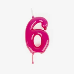 My Little Day Bougie Anniversaire : Bougie Chiffre Rose