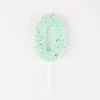 Meri Meri Bougie Anniversaire : Chiffre 0 Aqua