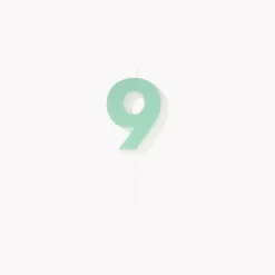 Meri Meri Bougie Anniversaire Chiffre Colore