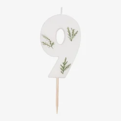 Ginger Ray Bougie Anniversaire Feuillage