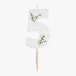 Ginger Ray Bougie Anniversaire Feuillage